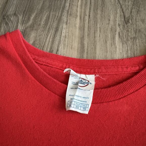 Carolina Rebellion 2015 T-Shirt Men's Size L Red Slipknot Marilyn Manson Korn - Picture 3 of 8